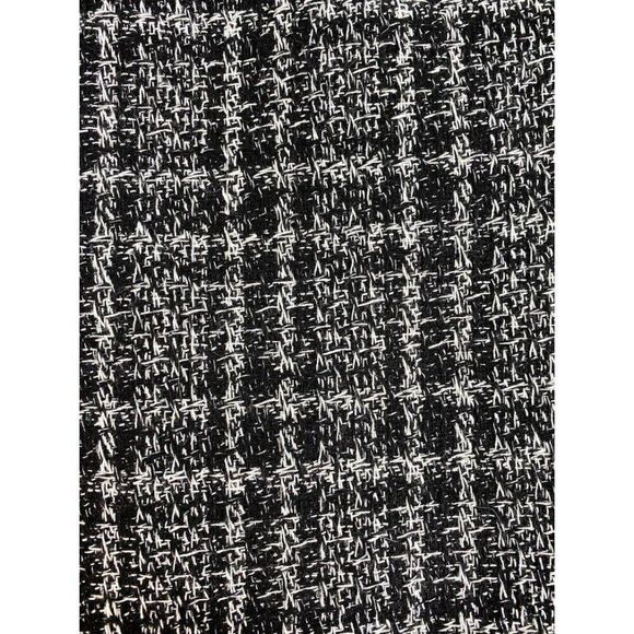 DKNY Tweed Pencil‎ Skirt 2 XS Black White Plaid - Picture 2 of 10